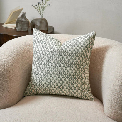 Forest Green 20x20 Floral Pillow Cover