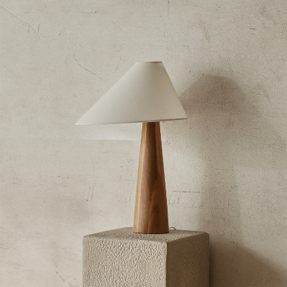 Japanese Wabi-Sabi Solid Wood Lamp