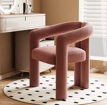 Luxury Makeup Vanity Chair, Modern Minimalist Leisure Chair