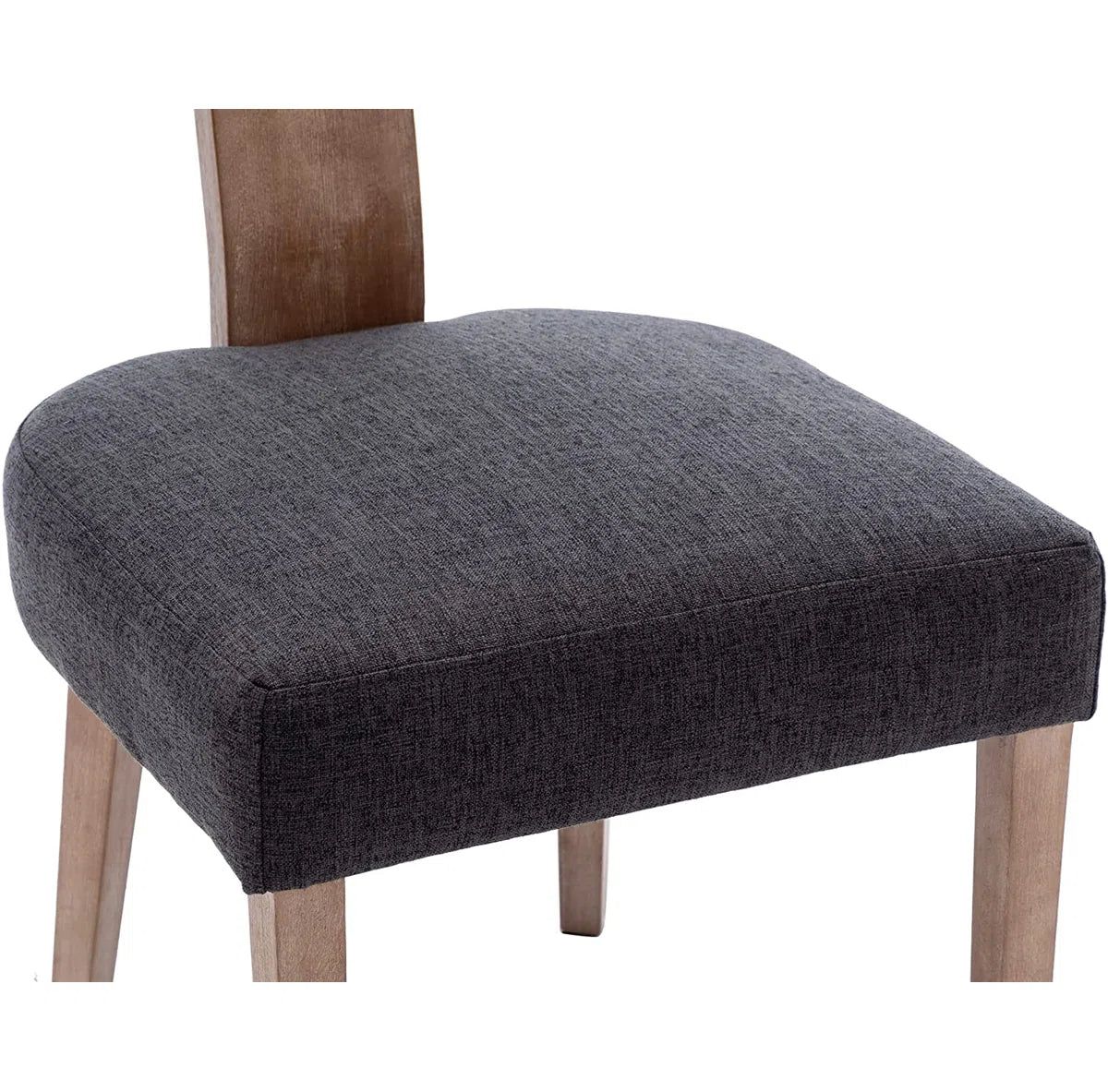 Linen Upholstered Dining Chairs Set of 4