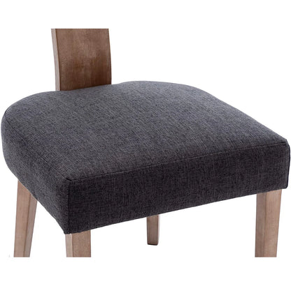 Set of 4 Upholstered Dining Chairs, Mid Century Dining Chairs