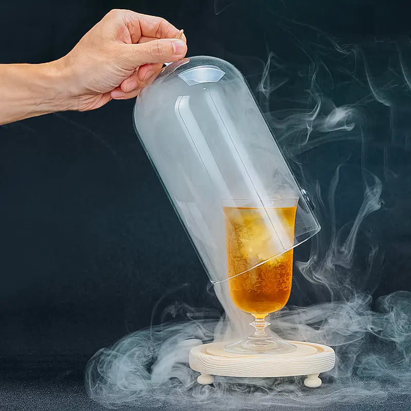 Acrylic Smoked Glass Cocktail Smoking Dome Tool