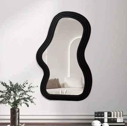 Cloud Wave Makeup Mirror Ripple & Curve Decorative Vanity Mirror