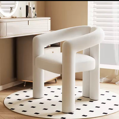 Luxury Makeup Vanity Chair, Modern Minimalist Leisure Chair