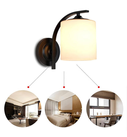 Nordic Warm Light Wall Lamp – American Single Head Wall Lights