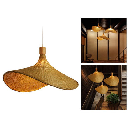 Bamboo Pendant Light - Asian Style Design