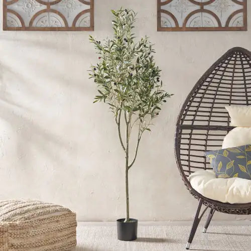 180CM Artificial Olive Tree – Realistic Faux Indoor Tree