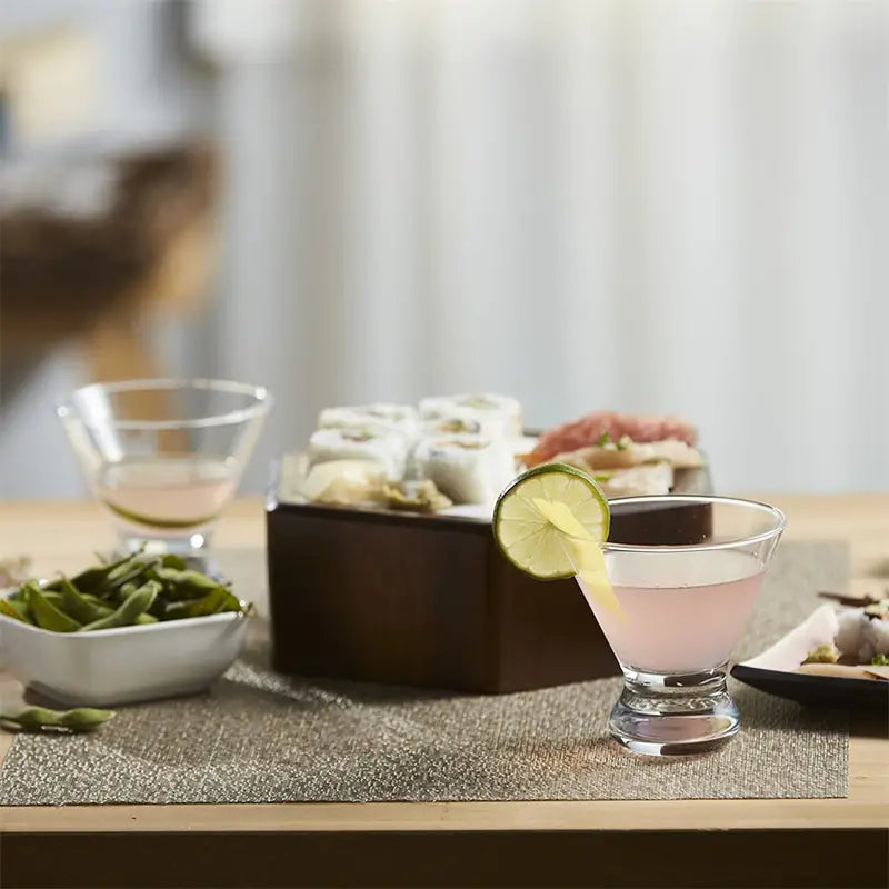 Martini Glass and Dessert Cup, 300ml Crystal Cocktail Glass