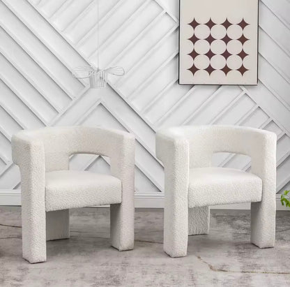 Modern Solid Wood Green Dining Chair