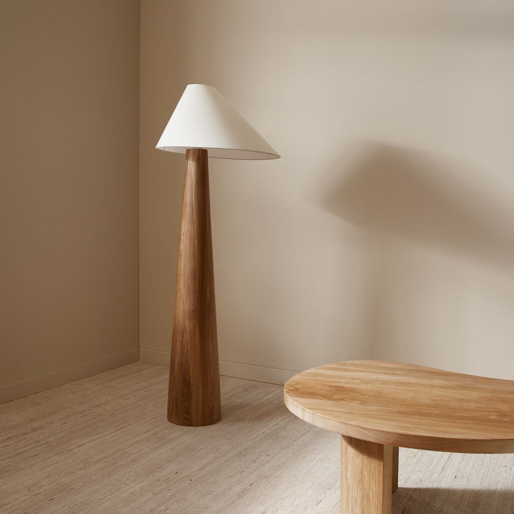 Japanese Wabi-Sabi Solid Wood Lamp