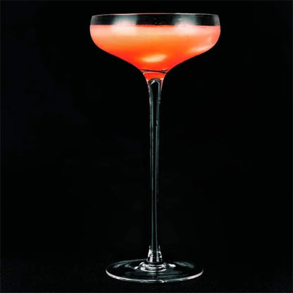 Lead-Free Crystal Martini Glass, 230ml Wide Bowl Cocktail Glass