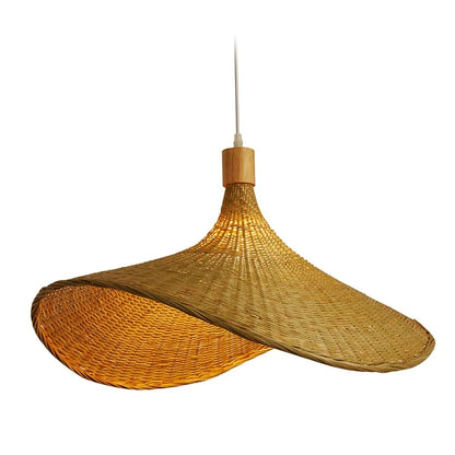 Bamboo Pendant Light - Asian Style Design