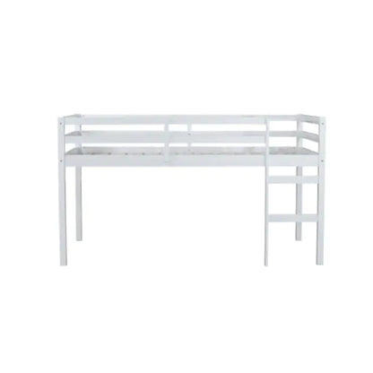 Twin Bed Frame - Loft Bed for Kids Bedroom - Kids Bed with Ladder