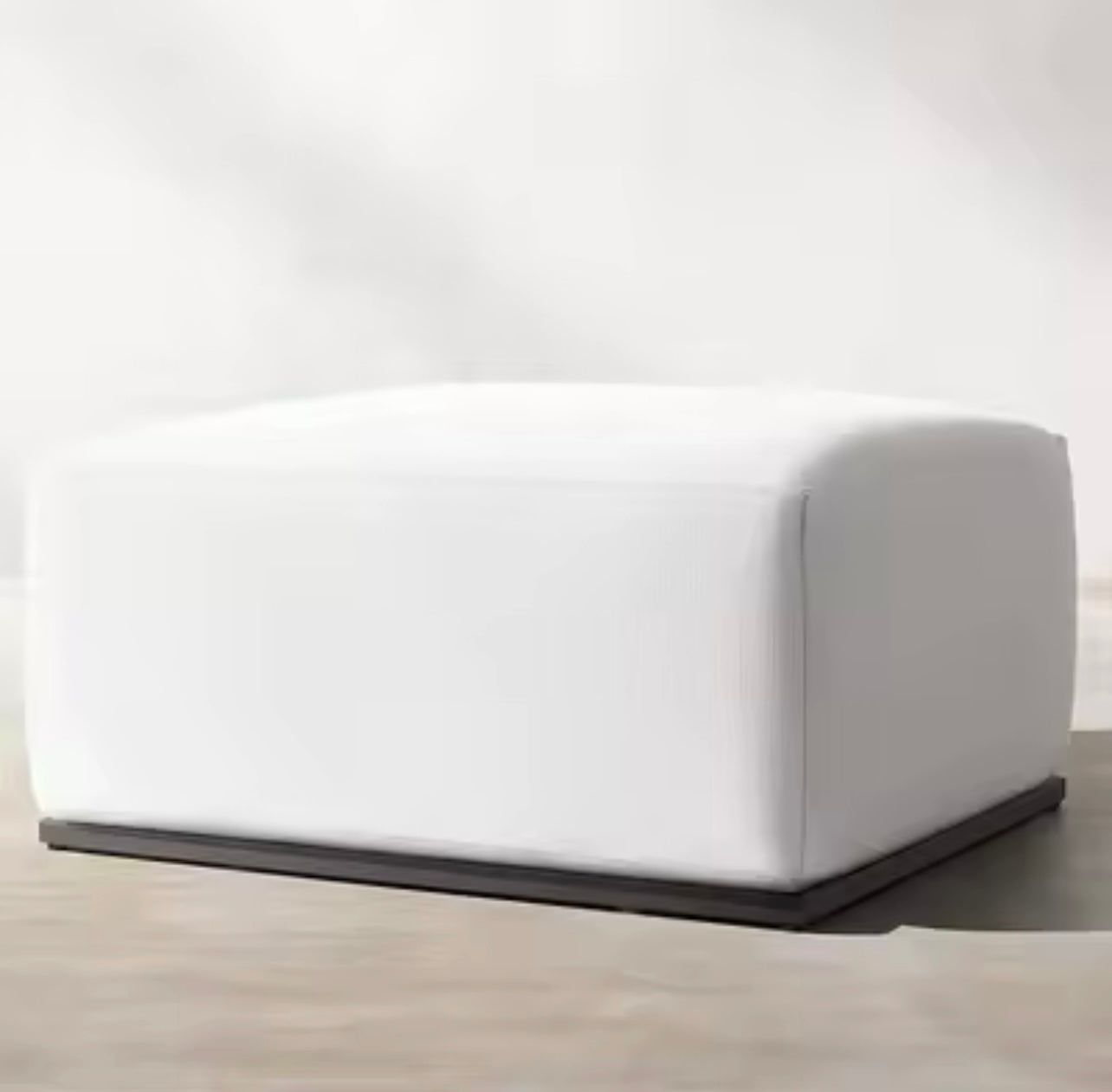 Rattan Outdoor Sofa Set, Aluminum Frame & Quick-Dry Cushions