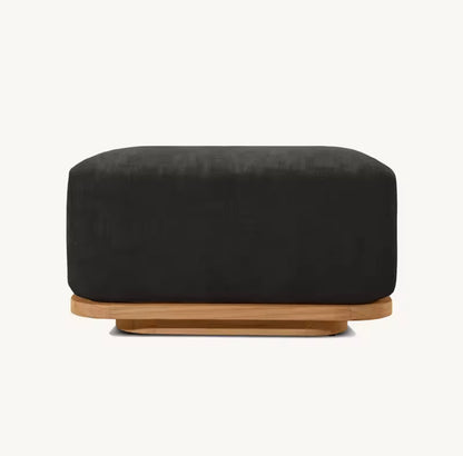 Teak Outdoor Sofa Set, Waterproof & Weather-Resistant Patio Set