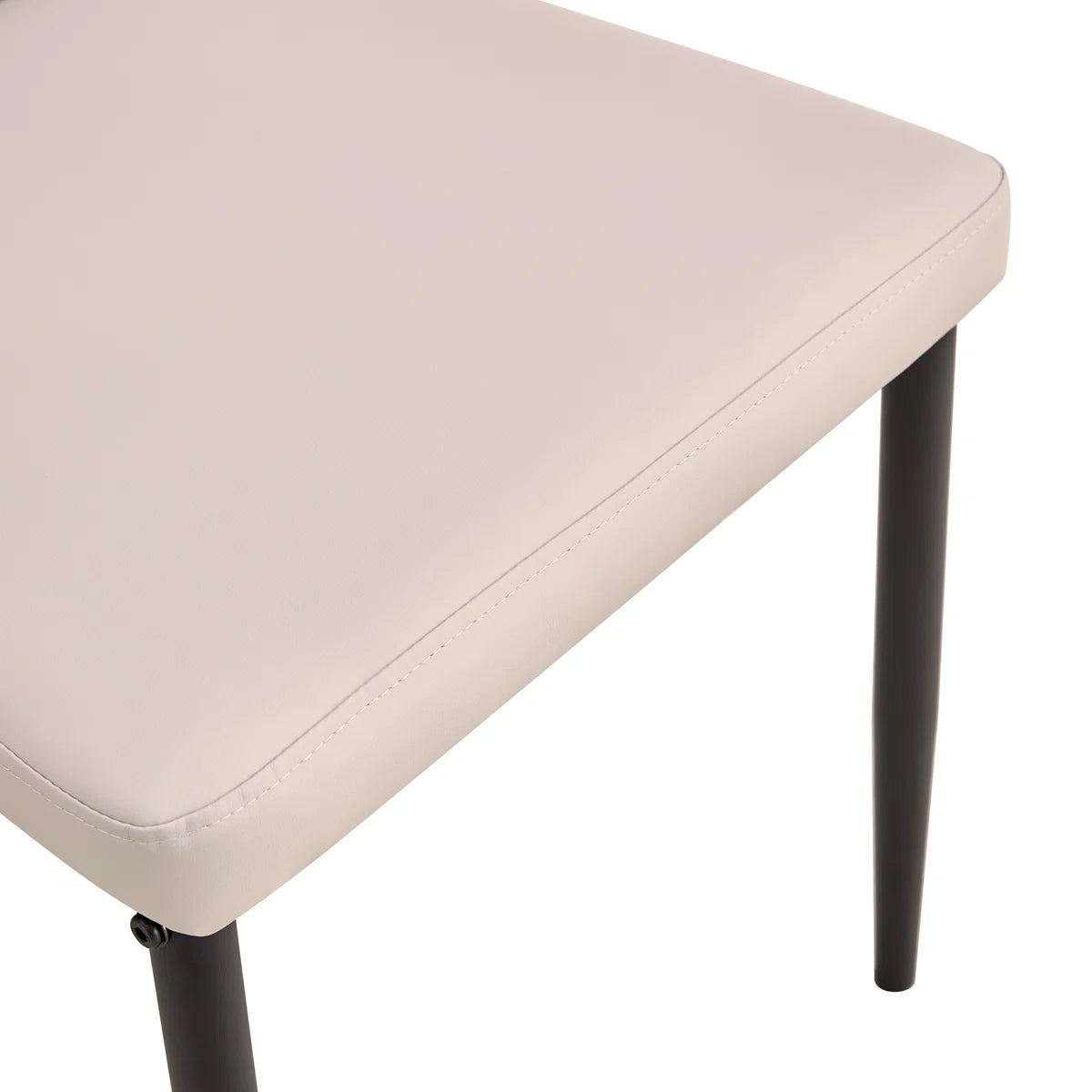 Modern Rectangular Dining Table 55” MDF Metal
