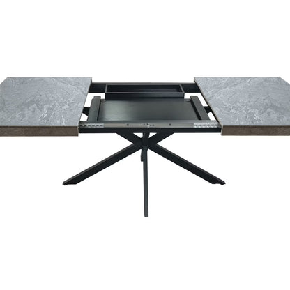 6 Seater Dining Table, Extendable Dining Table With Storage
