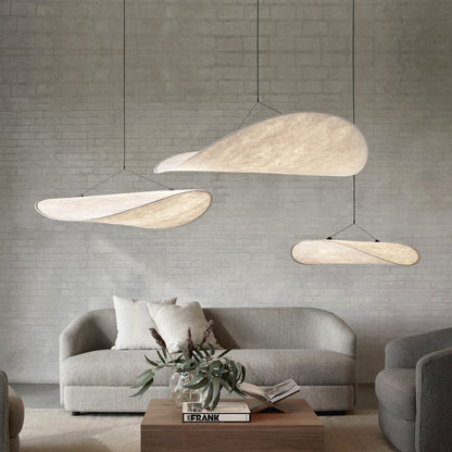 Modern Floating Chandelier – Elegant Soft Light Pendant
