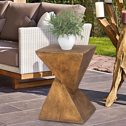Modern Small Side Table, Concrete Side Table for Living Room
