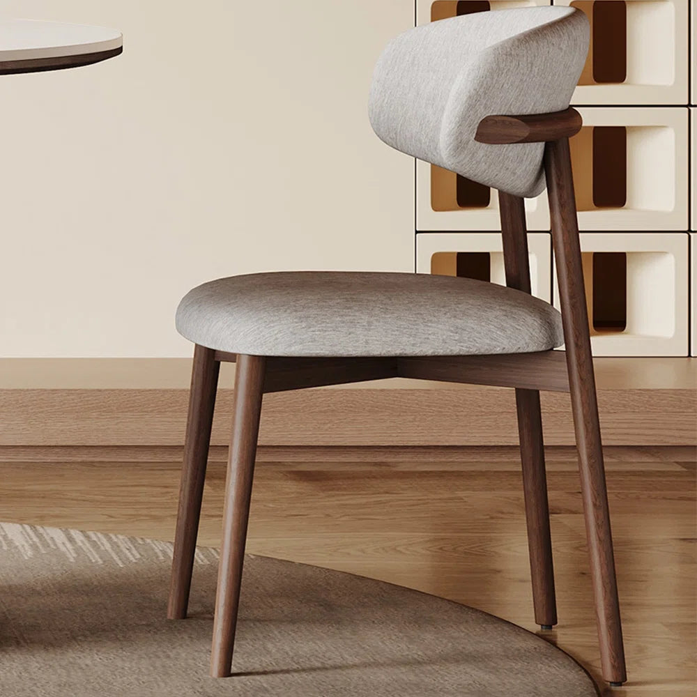 Rock Slab Round Dining Table with 360° Rotating Top