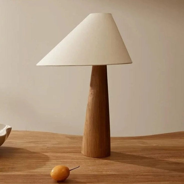 Japanese Wabi-Sabi Solid Wood Lamp