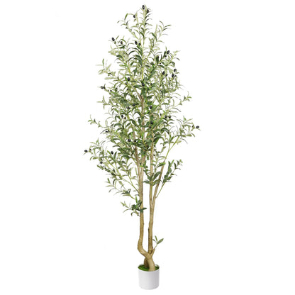 6FT Artificial Olive Tree – Faux Indoor Plant Decor
