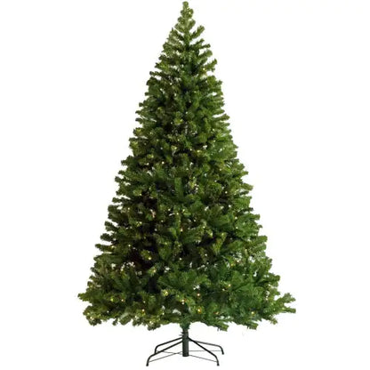 6ft Prelit Christmas Tree with Stand - Green Artificial Christmas Tree