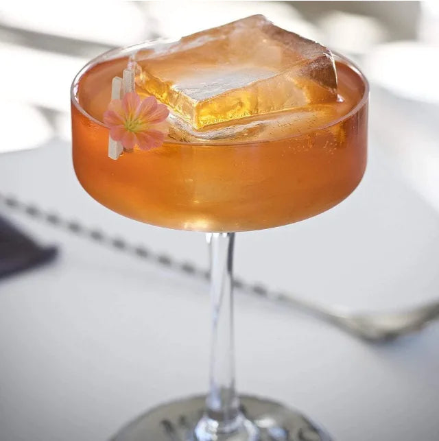 Lead Free Crystal Cut Martini Glass, 145ml Classic Cocktail Glass