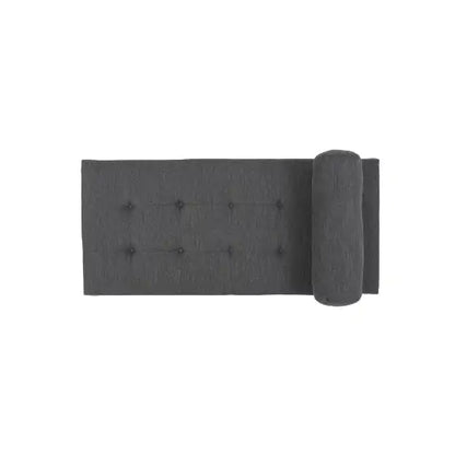 Mid Century Chair - Chaise Lounge Chair, Tufted Chair with Pillow