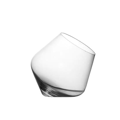 Diamond Octagonal Crystal Whiskey Glass Tumbler, Luxury Barware