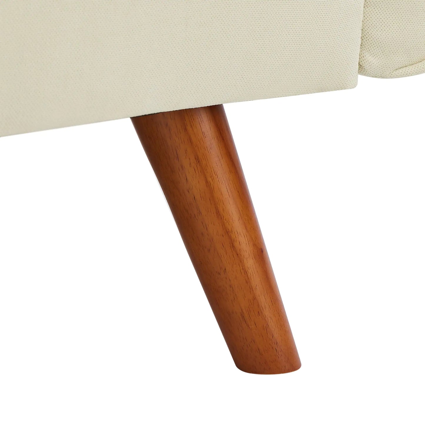 Beige Corduroy Sleeper Sofa - Sofa Bed for Small Spaces