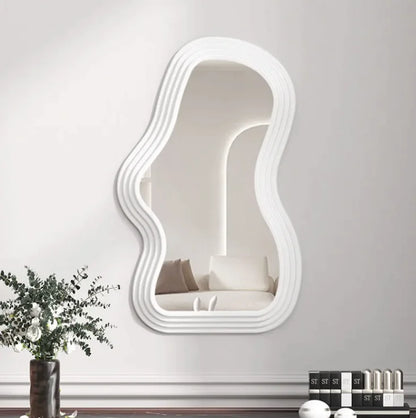 Cloud Wave Makeup Mirror Ripple & Curve Decorative Vanity Mirror