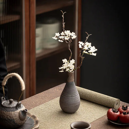 Rustic Vintage Ceramic Vase for Zen Spaces