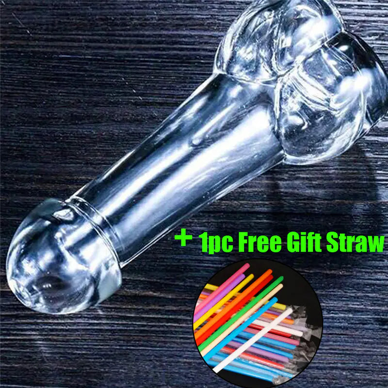 Borosilicate Glass Cocktail Glass, Heat Resistant Drinkware 15cm