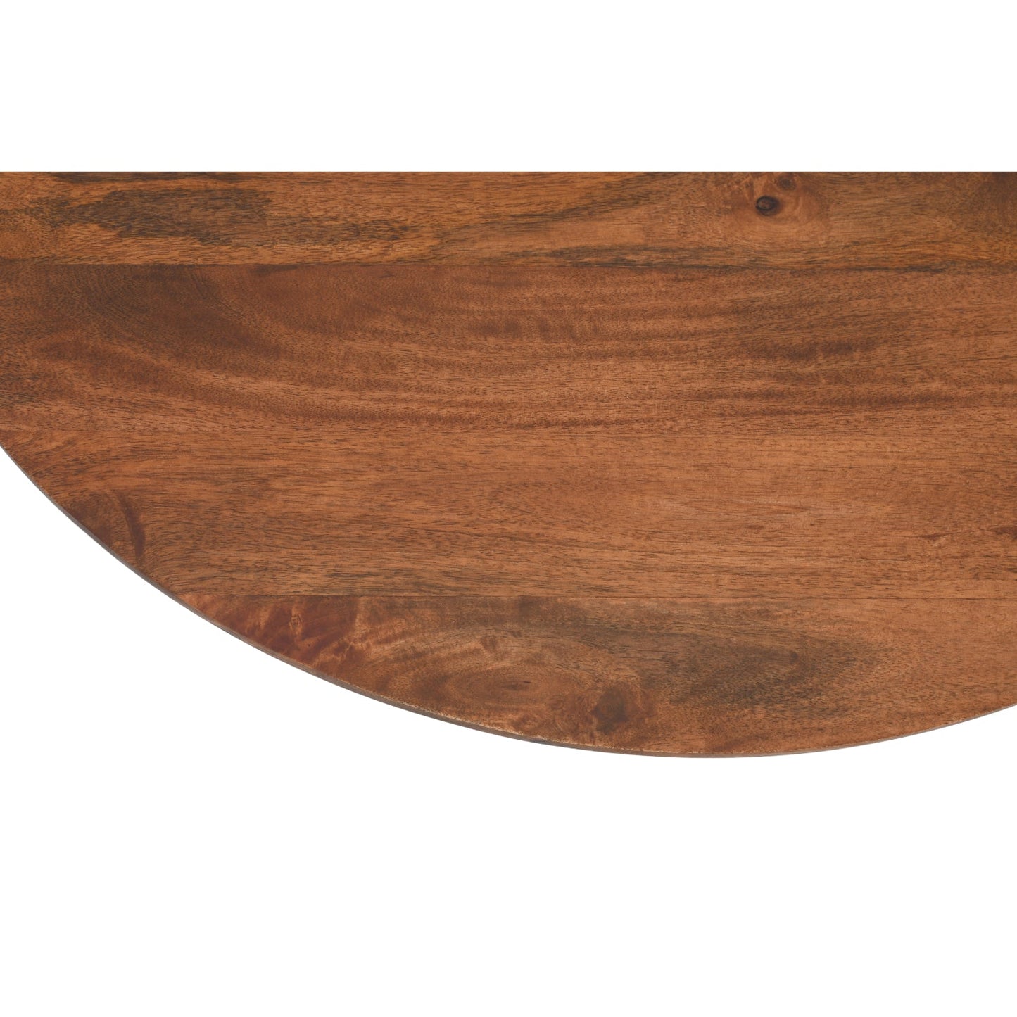 Compton Mango Wood Round Coffee Table