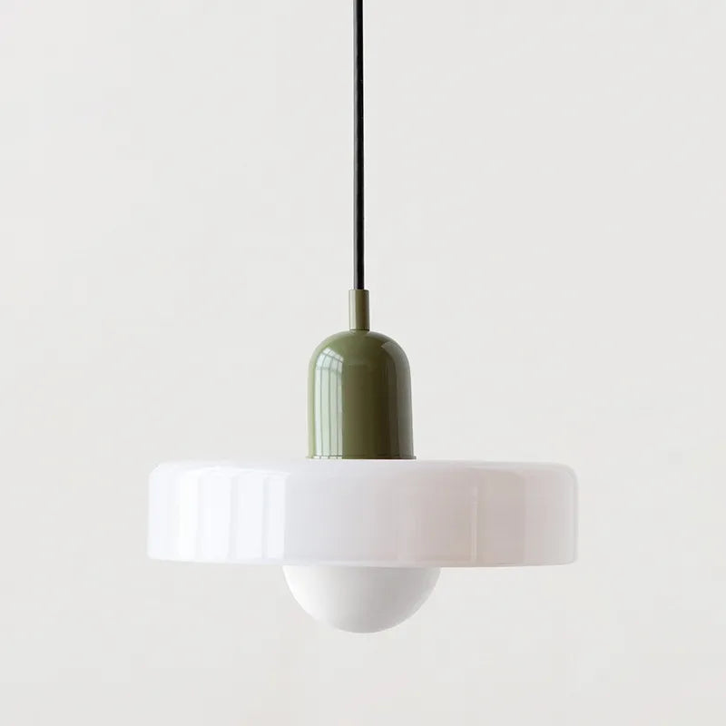 Modern Glass Chandelier in Multiple Colors