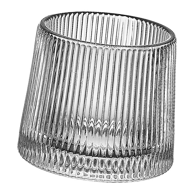 Rotating Whiskey and Coffee Glass, Spinning Crystal Cup 140 - 285ml