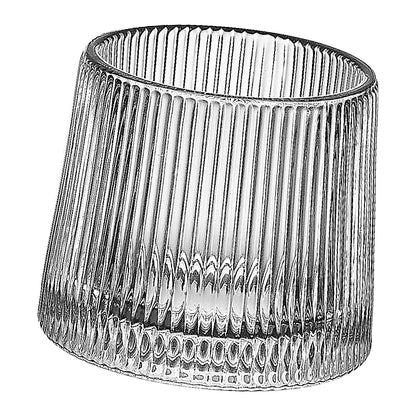 Rotating Whiskey and Coffee Glass, Spinning Crystal Cup 140 - 285ml