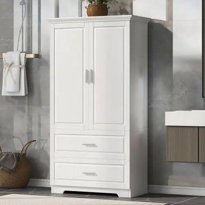 Bathroom Storage Cabinet - Tall Bathroom Cabinet with Shelves