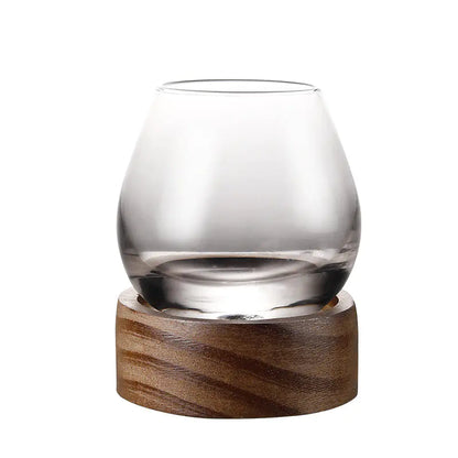 Diamond Octagonal Crystal Whiskey Glass Tumbler, Luxury Barware