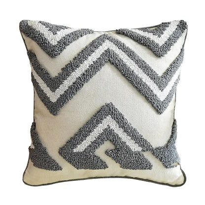 Retro Tufted Wind Cushion Pillow for Sofa