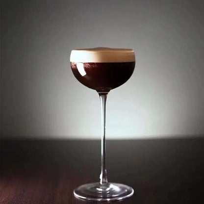 Japanese Handmade Highball Glass, Crystal Cocktail Tumbler 200ml