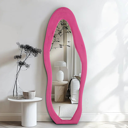 63”x24” Pink Mirror - Full Length Mirror for Girls Bedroom