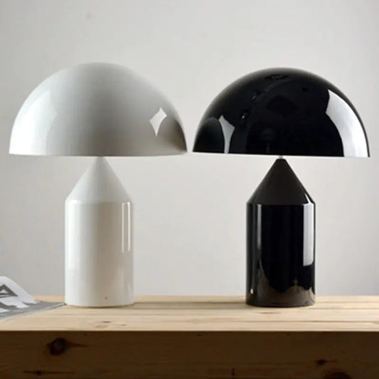 Modern Mushroom Metal Bedside Table Lamp