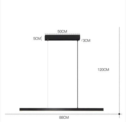 Modern Nordic Minimalist Chandelier