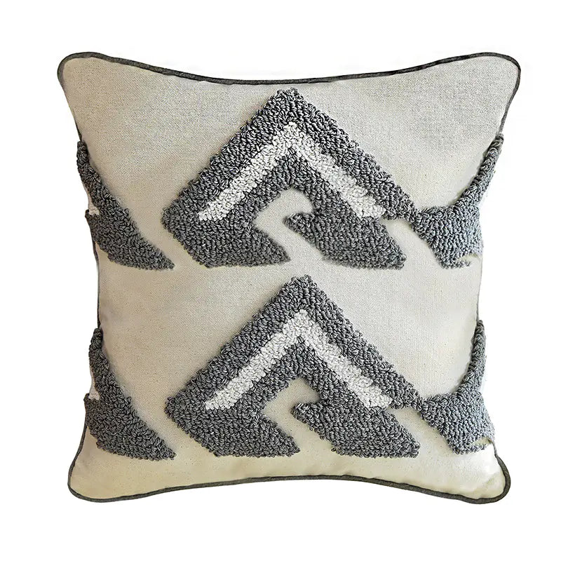 Retro Tufted Wind Cushion Pillow for Sofa