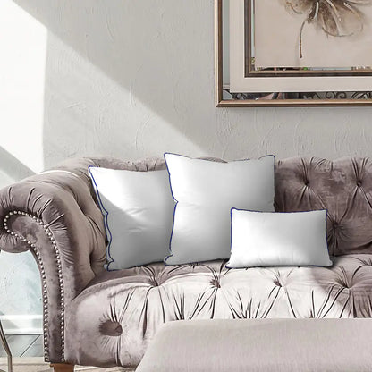 White Duck Down Cushion Inserts Sofa Pillow