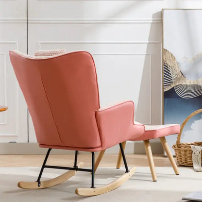 Grey Rocking Chair for Baby Nursery - Nursing Chair for Baby Room