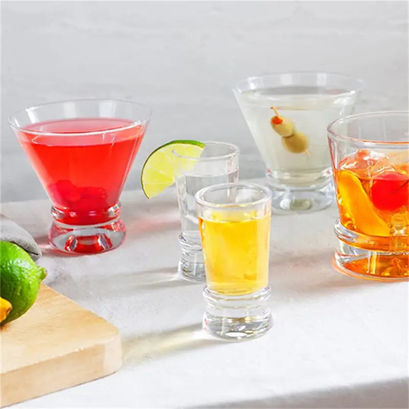 Martini Glass and Dessert Cup, 300ml Crystal Cocktail Glass