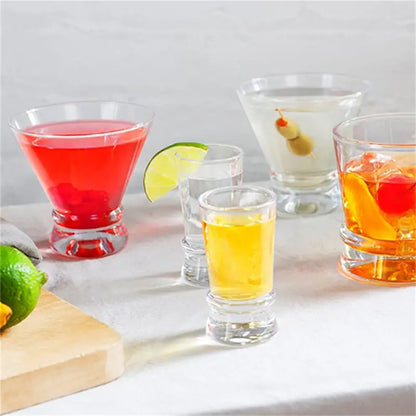 Martini Glass and Dessert Cup, 300ml Crystal Cocktail Glass